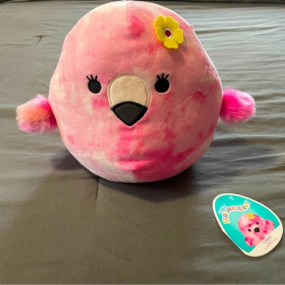 Squishmallows Cookie the Flamingo 8" Stuffed Plush